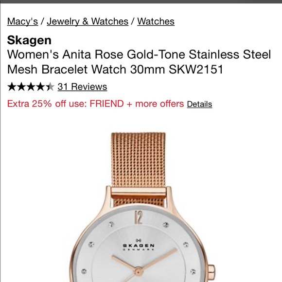 I have to many rose gold watches